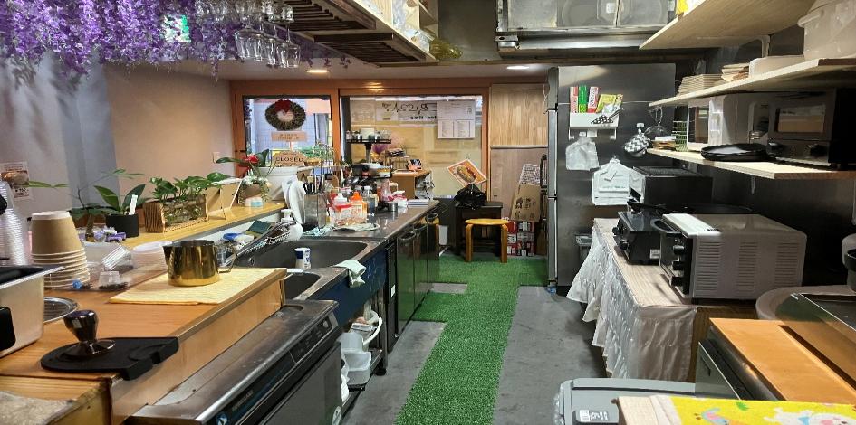 【荒川区】三河島駅徒歩4分／日暮里駅も徒歩圏内／尾竹橋通り沿い／視認性◎／カフェ居抜き物件／約16.94坪